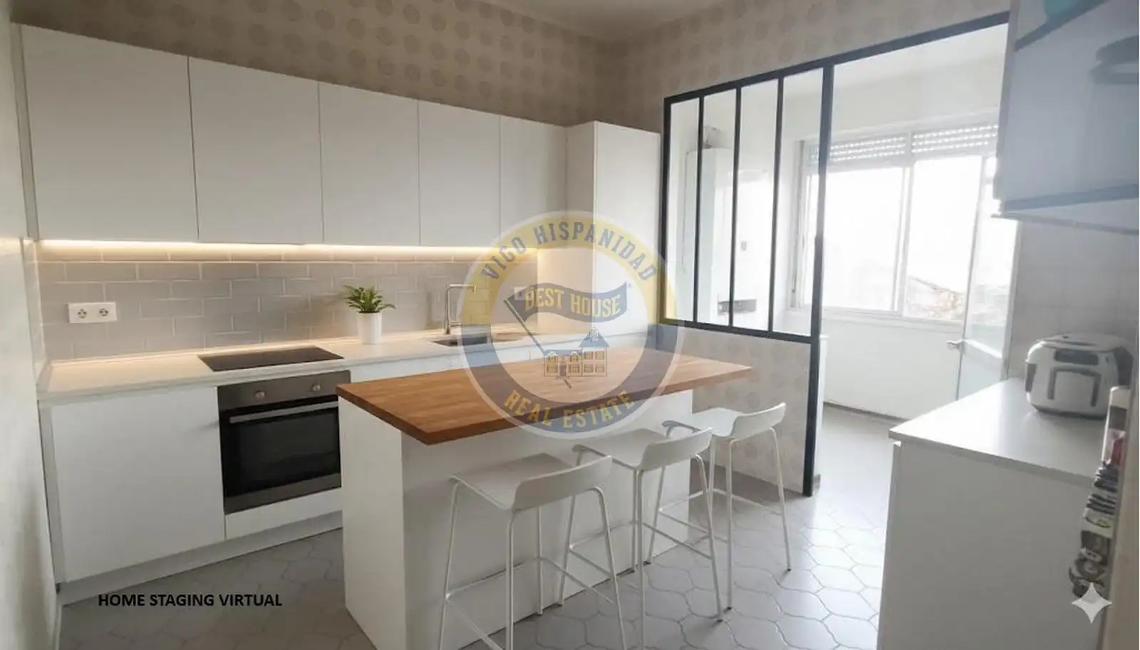 Kitchen of Houses for sale in Vigo   with Private garden