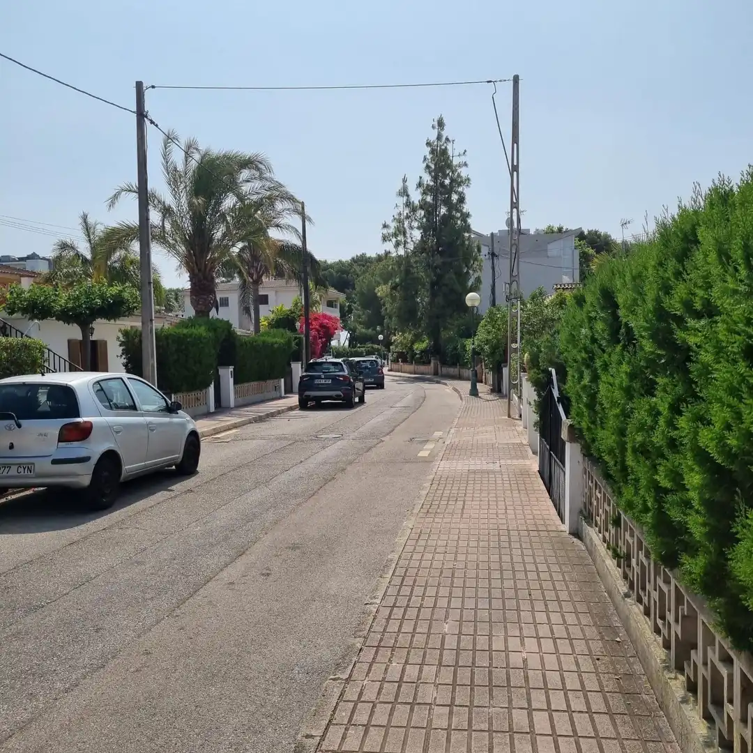 Vista exterior de Dúplex de alquiler con opción a compra en Alcúdia con Aire acondicionado, Calefacción y Jardín privado