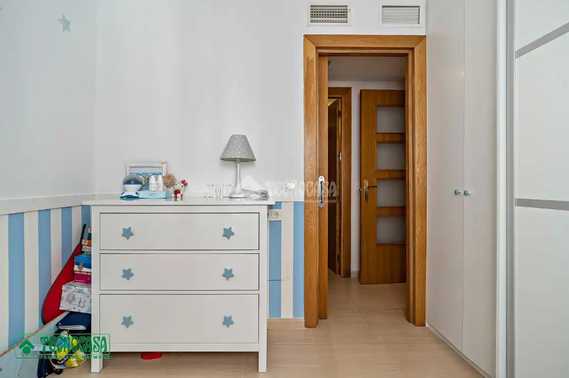 Schlafzimmer von Wohnung zum Verkauf in Roquetas de Mar mit Klimaanlage