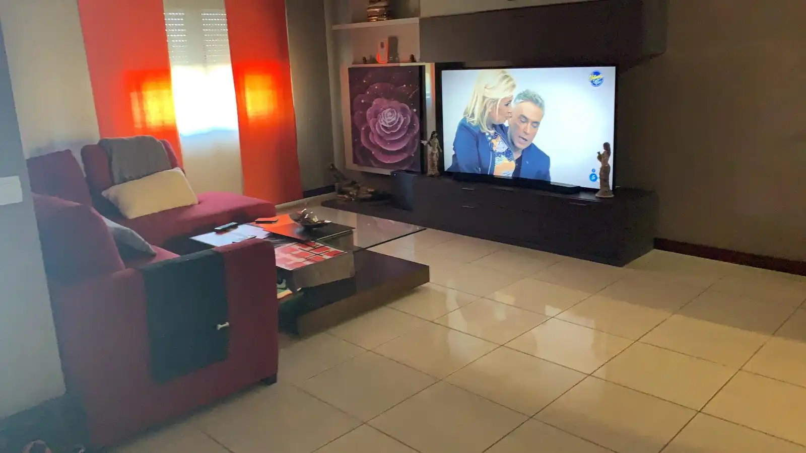 Sala de estar de Casa adosada en venta en Santa Lucía de Tirajana con Aire acondicionado, Terraza y Trastero