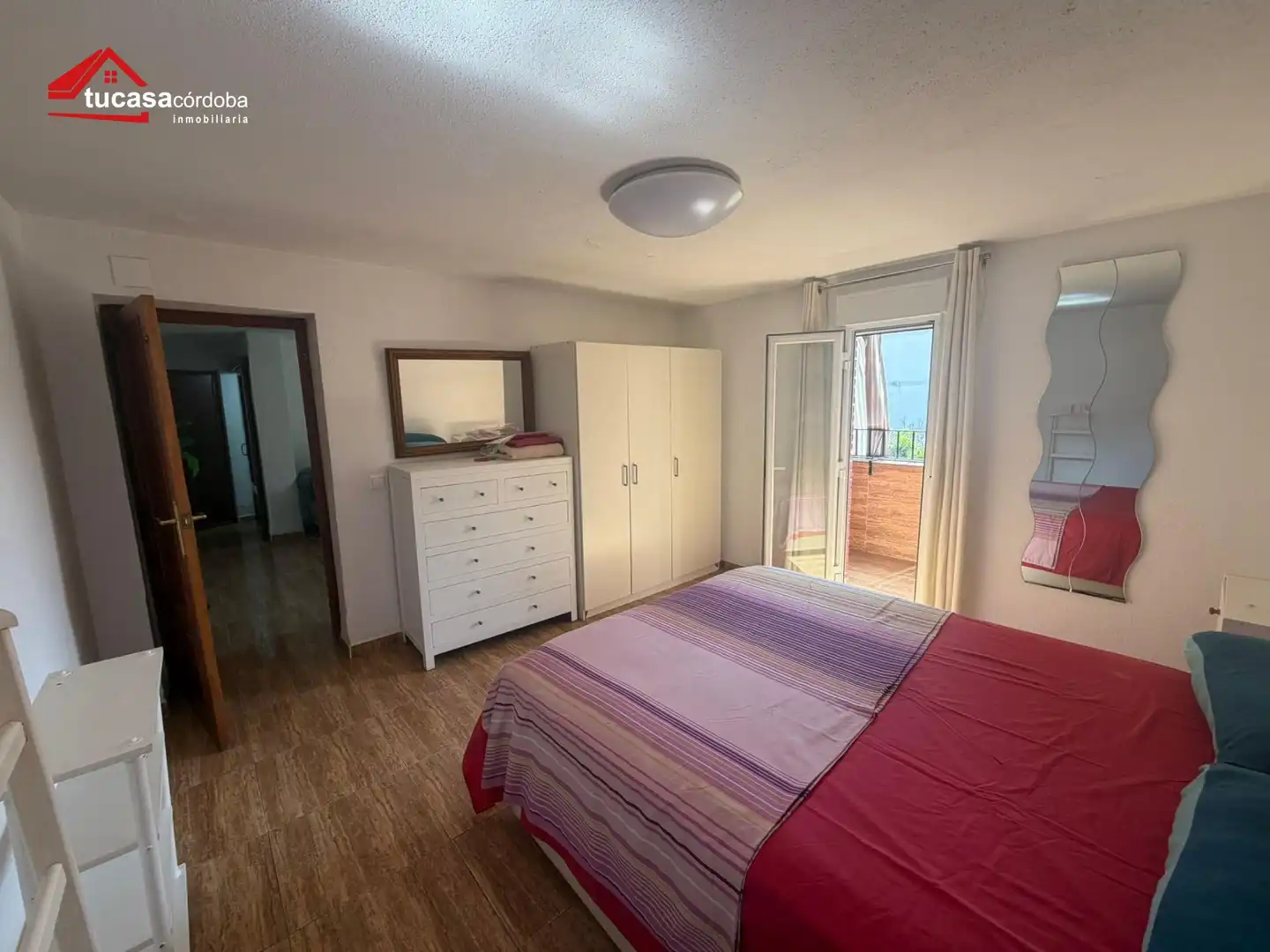 Bedroom of Flat for sale in Córdoba  with Air Conditioner, Terrace and Furnished