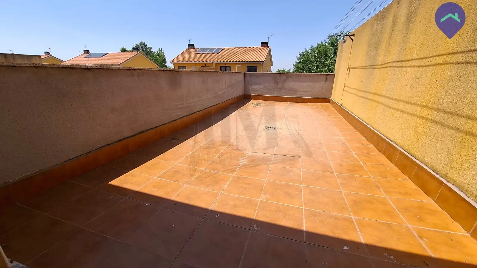 Terrassa de Casa o xalet en venda en Las Ventas de Retamosa amb Calefacció, Jardí privat i Terrassa