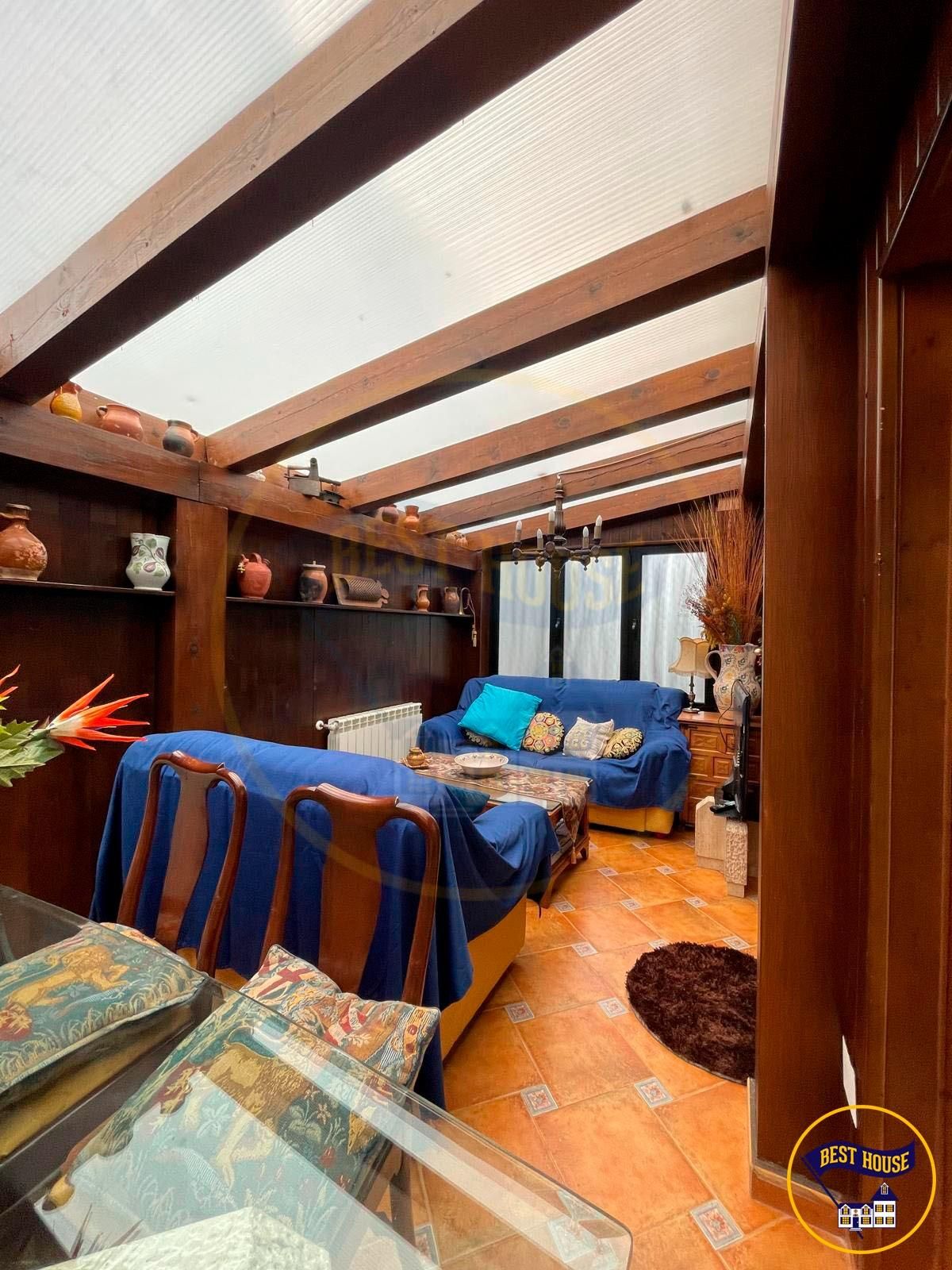 Living room of House or chalet for sale in Cuenca Capital  with Heating, Terrace and Storage room