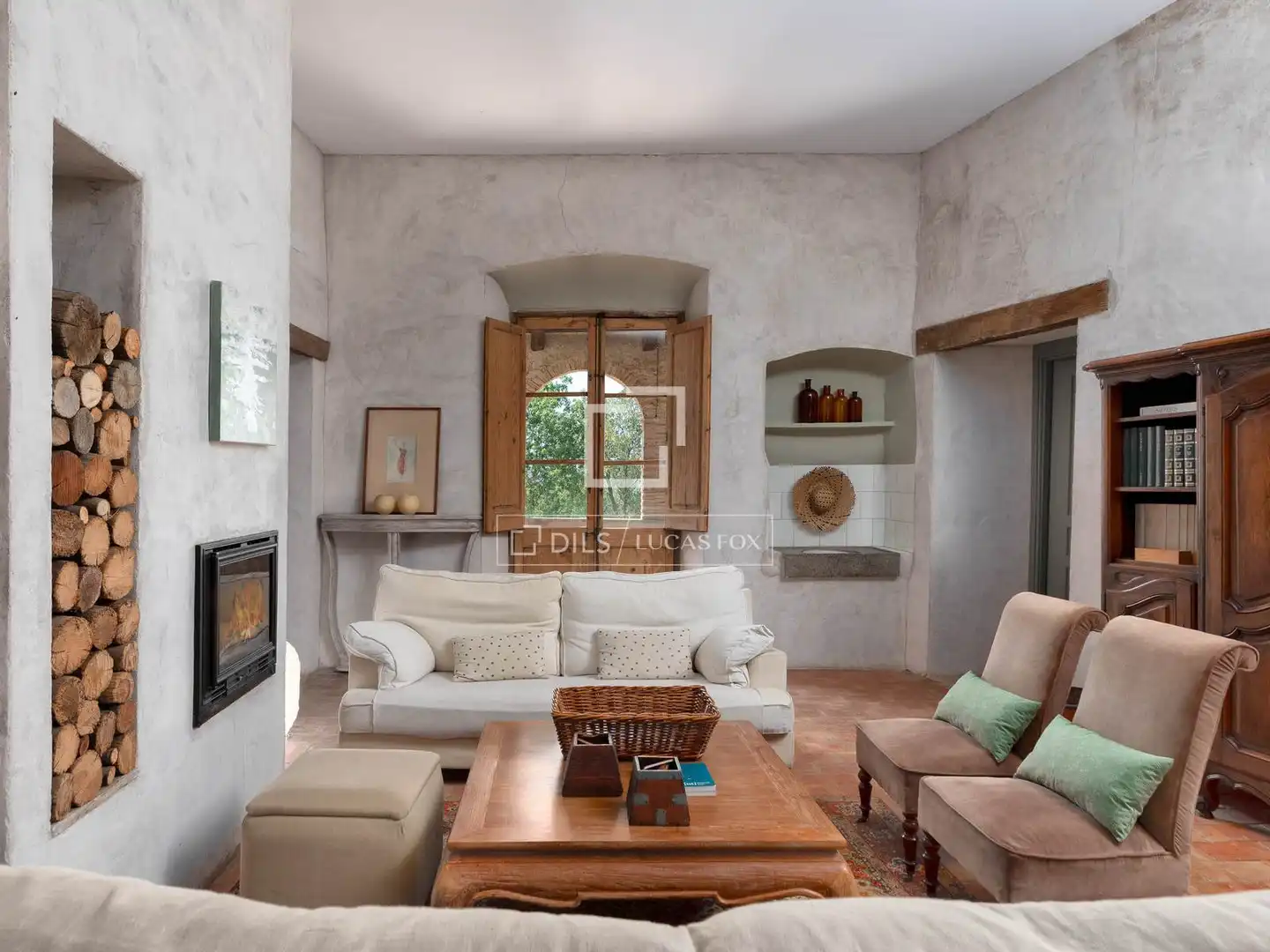 Sala d'estar de Finca rústica en venda en Vilademuls amb Calefacció, Jardí privat i Terrassa