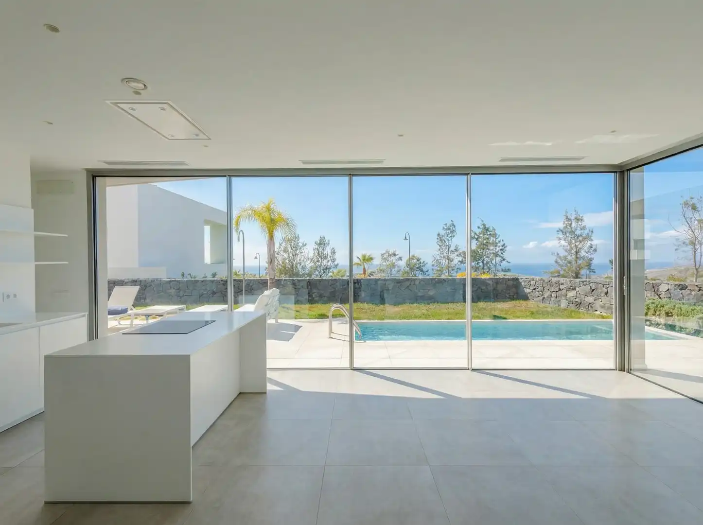 Vista exterior de Casa o chalet de alquiler en Guía de Isora con Aire acondicionado, Jardín privado y Terraza