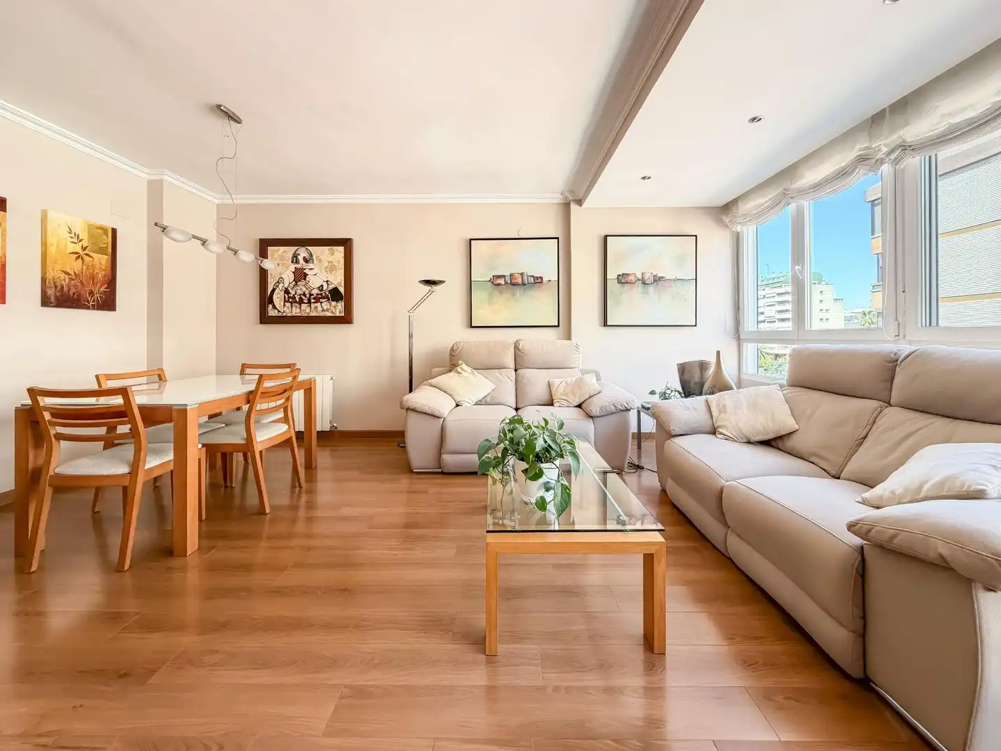 Sala de estar de Piso en venta en Valencia con Aire acondicionado y Calefacción