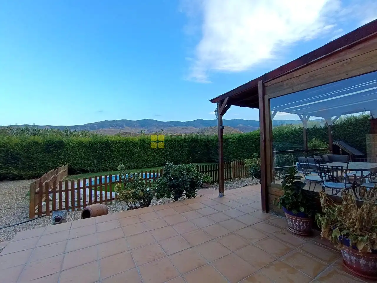 Jardín de Finca rústica en venta en Autol con Jardín privado, Piscina y Amueblado