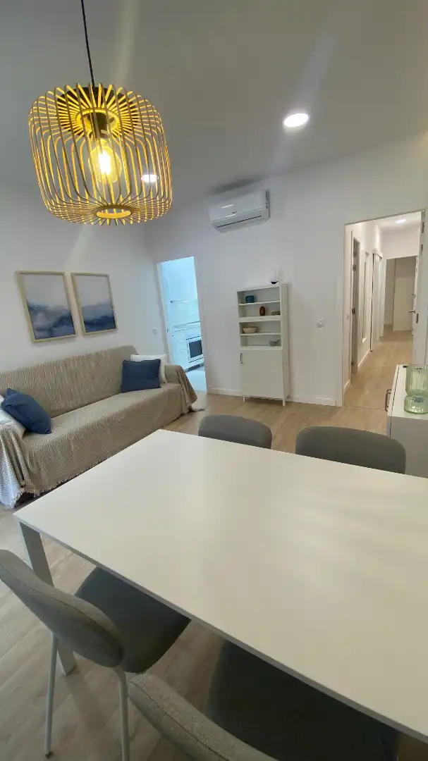 Sala de estar de Ático de alquiler en Candelaria con Aire acondicionado, Trastero y Amueblado
