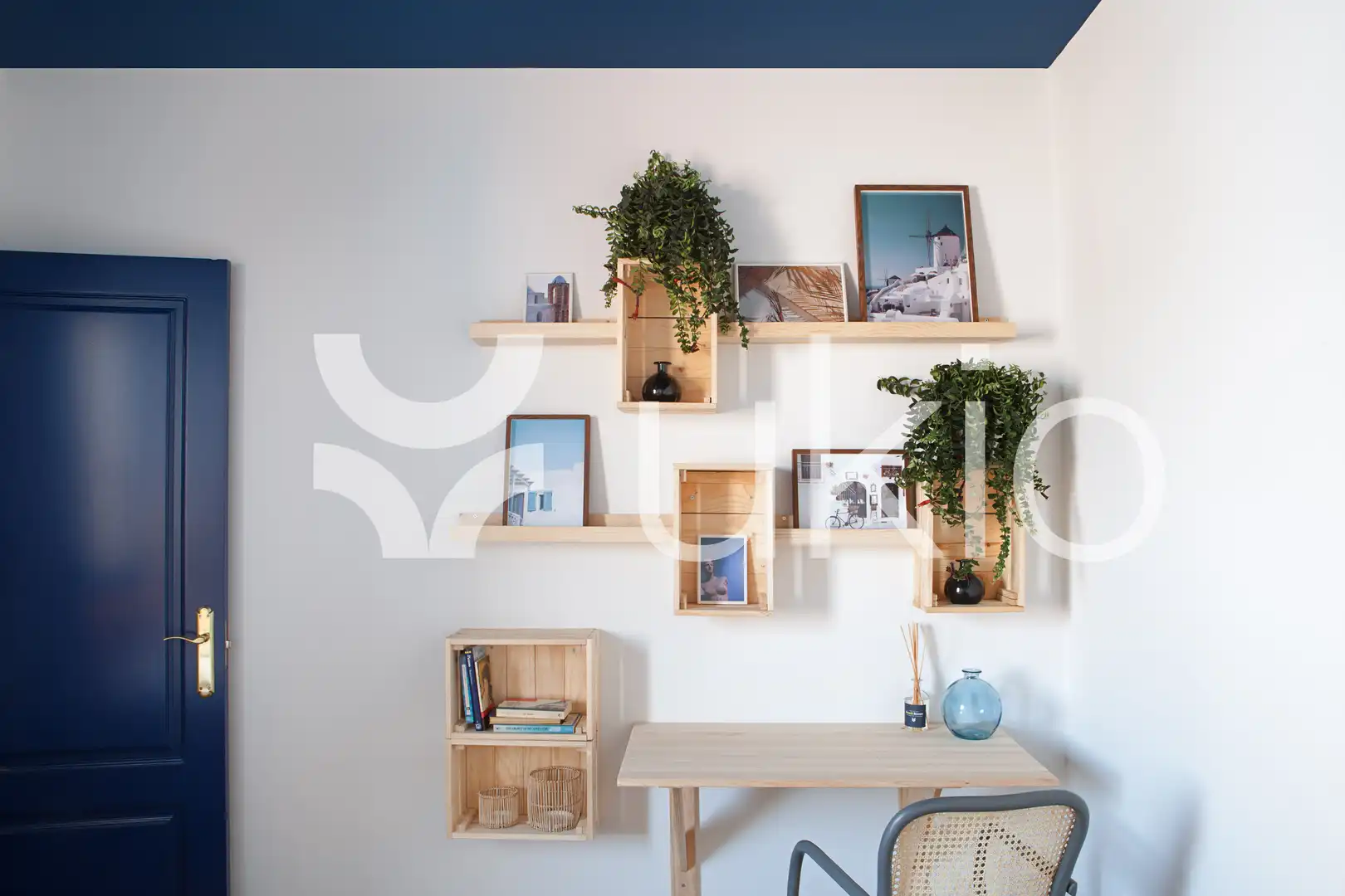 Habitación de Apartamento de alquiler en Madrid con Aire acondicionado, Terraza y Amueblado