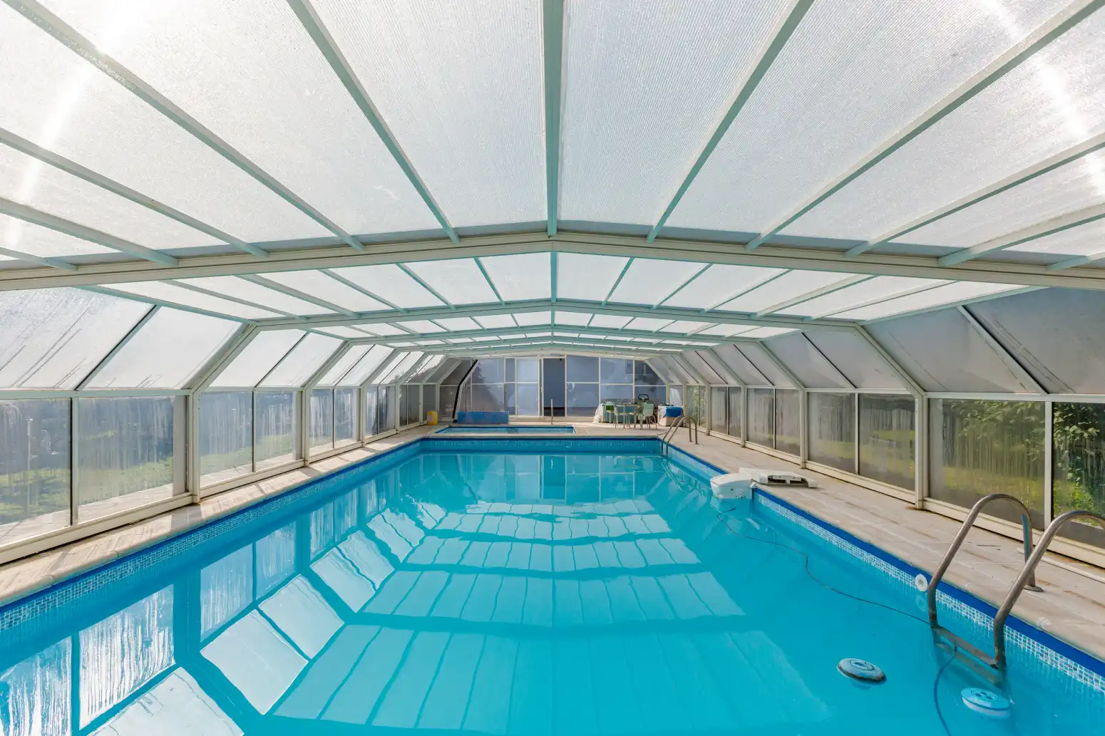 Piscina de Casa adosada en venda en Ezcabarte amb Calefacció, Jardí privat i Parquet