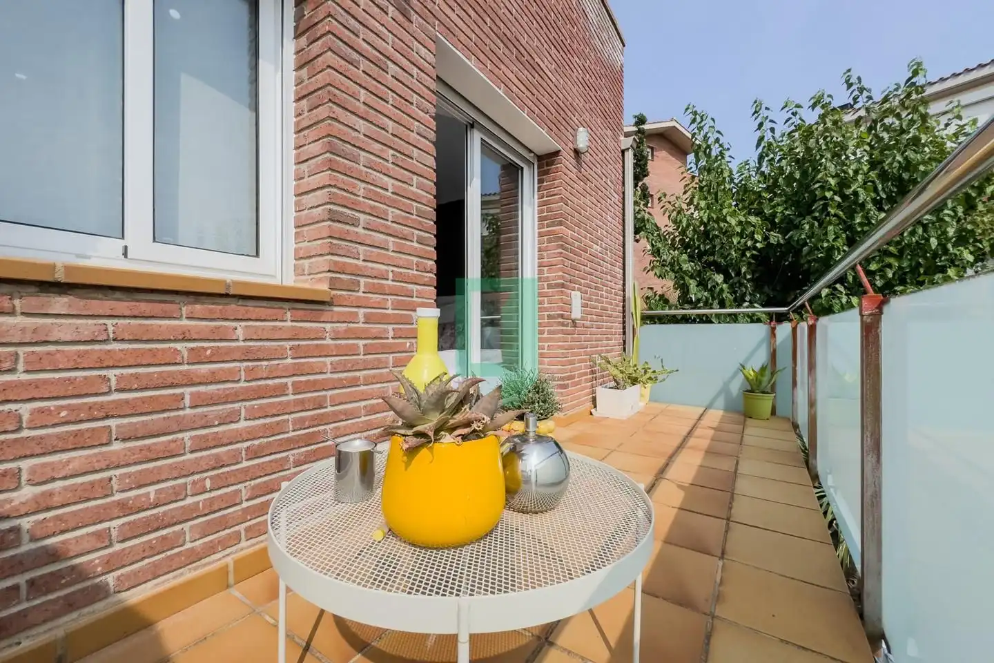Terrassa de Casa o xalet en venda en Tiana amb Aire condicionat, Calefacció i Jardí privat
