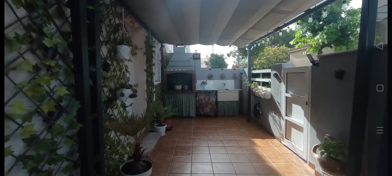 Terrace of Detached homes for rent in Almazora / Almassora  with Terrace, Swimming Pool and Furnished