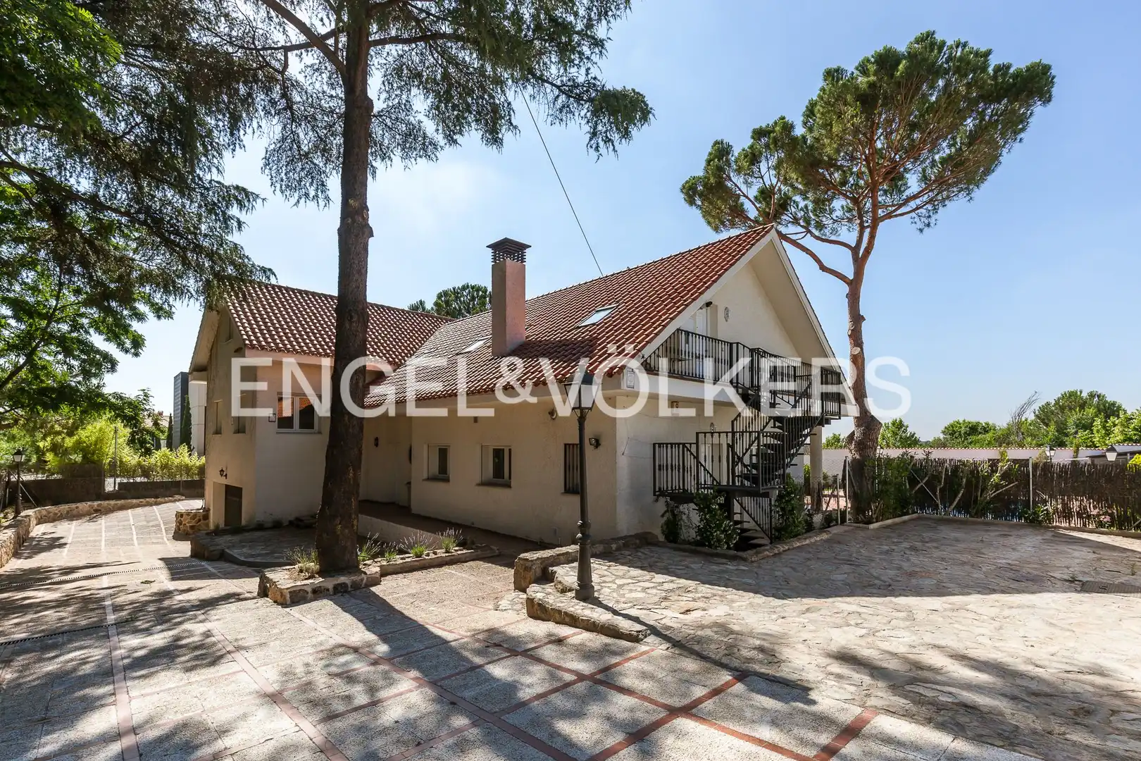 Exterior view of Houses for rent in Madrid  with Air Conditioner, Heating and Private garden