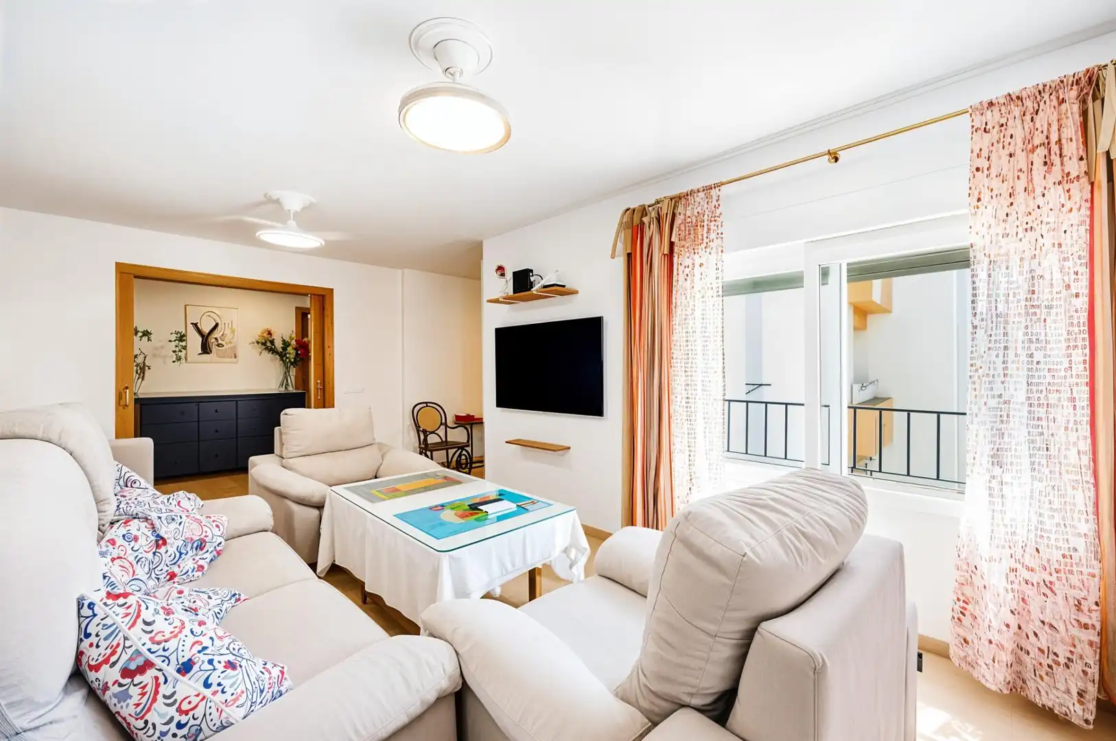 Living room of Flat for sale in Chiclana de la Frontera  with Air Conditioner