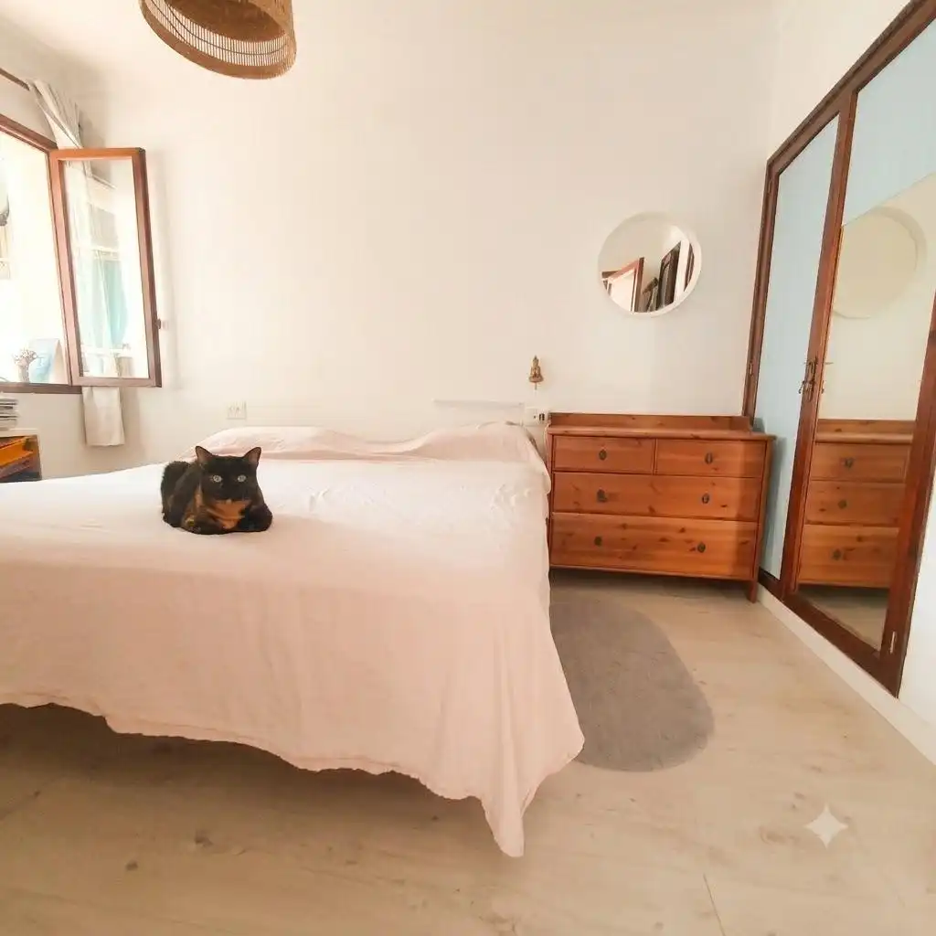 Dormitori de Pis en venda en  Palma de Mallorca amb Aire condicionat, Parquet i Terrassa