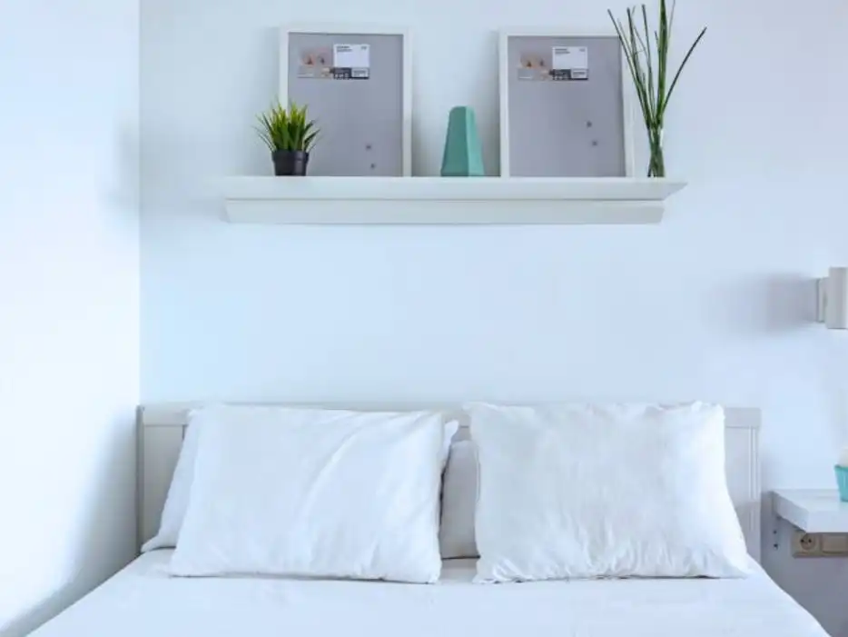 Schlafzimmer von Wohnung zur Miete in Roquetas de Mar mit Klimaanlage und Balkon