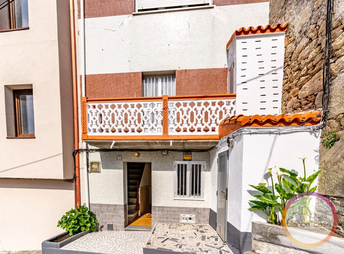 Exterior view of Houses for sale in Ponteceso  with Storage room and Furnished