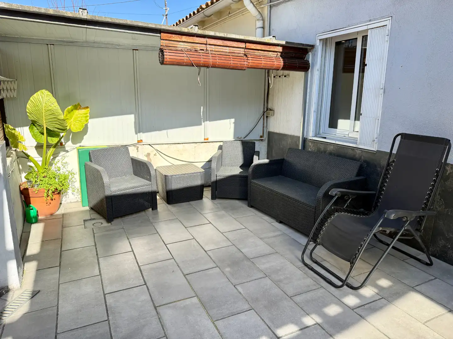 Terraza de Casa adosada en venta en Barcelona con Aire acondicionado, Calefacción y Jardín privado