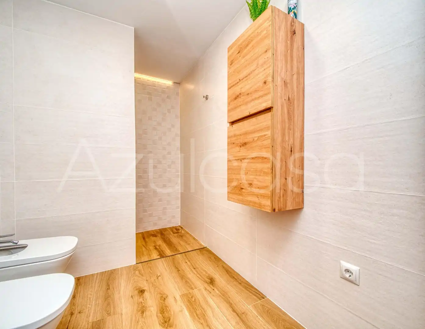 Bathroom of Flat for sale in Mutxamel  with Parquet flooring, Terrace and Community pool