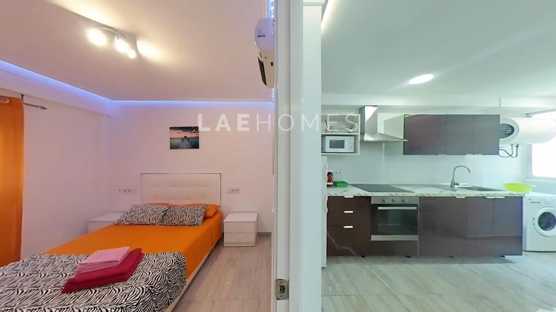 Dormitori de Apartament en venda en Valencia amb Aire condicionat, Calefacció i Moblat