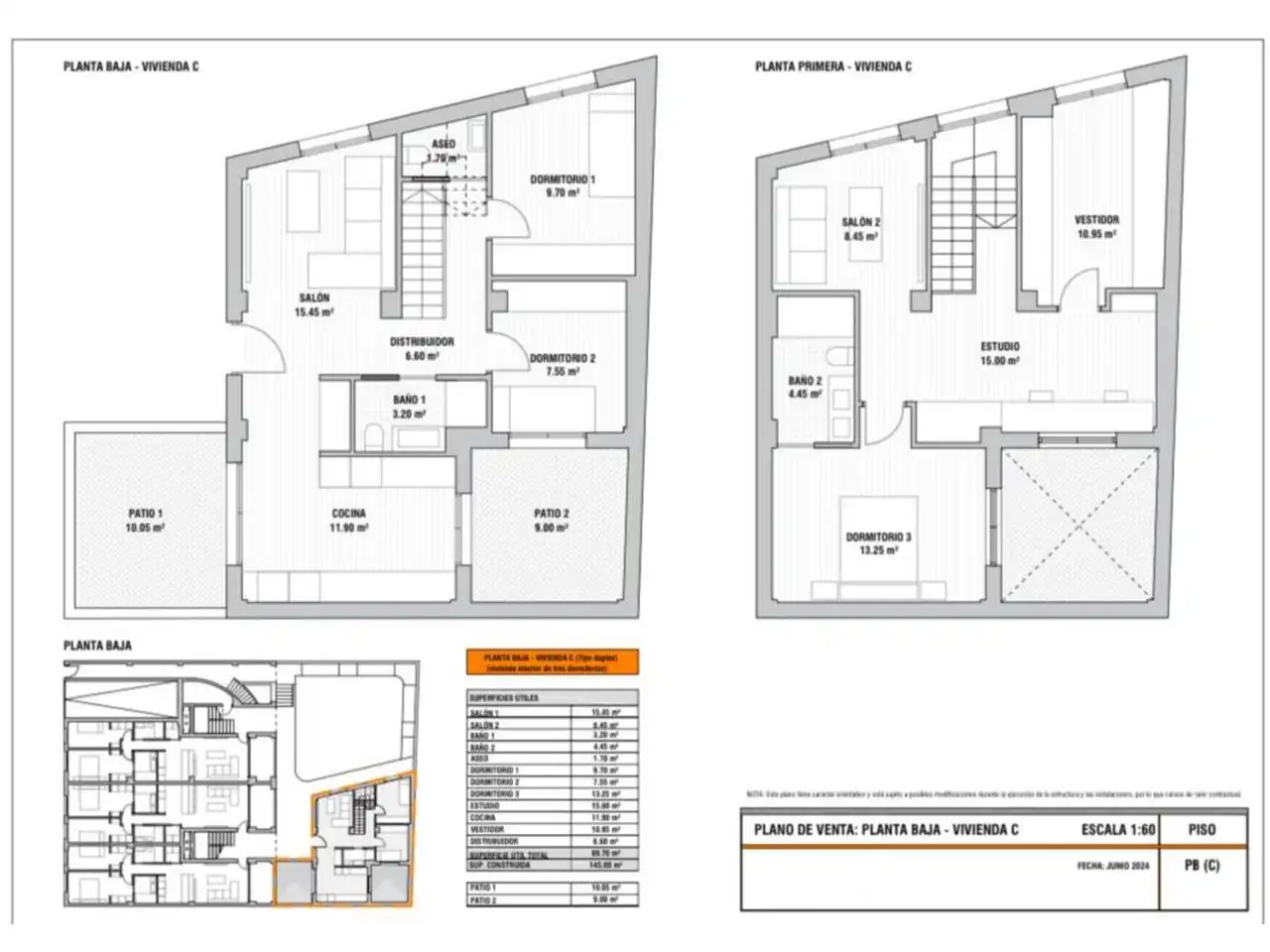 Apartamento en venta en Tinajo con Terraza y Trastero