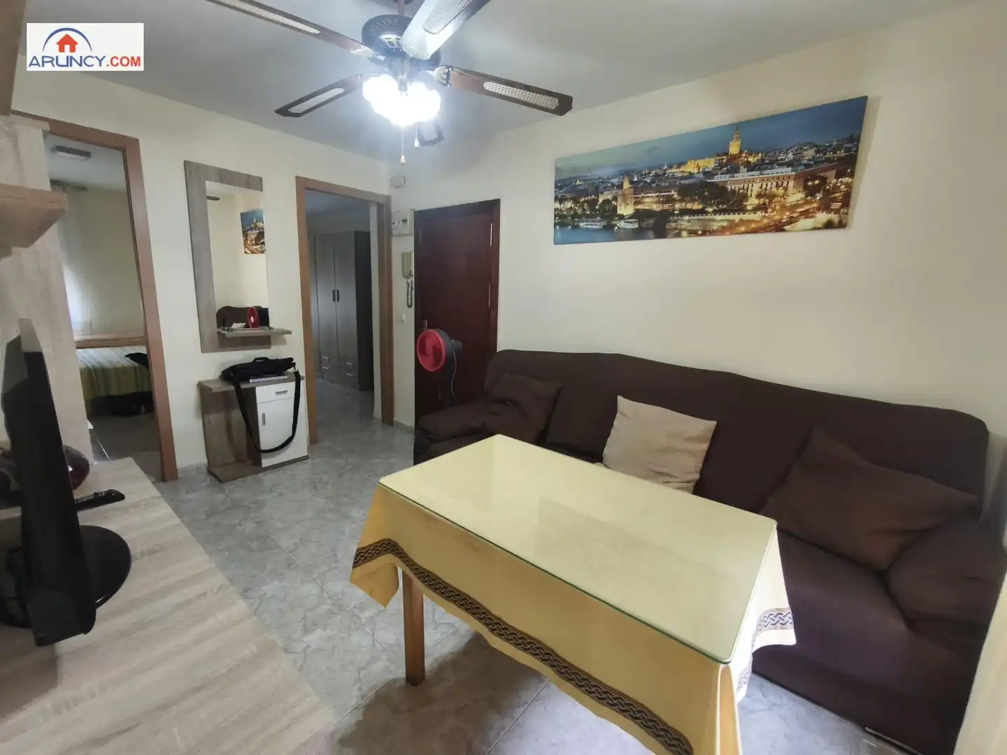 Sala d'estar de Pis en venda en Sevilla amb Aire condicionat, Traster i Moblat