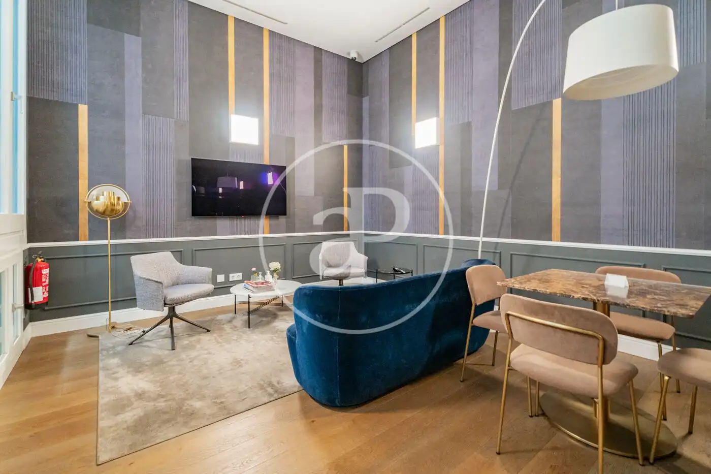 Sala de estar de Piso en venta en Madrid con Aire acondicionado, Calefacción y Jardín privado