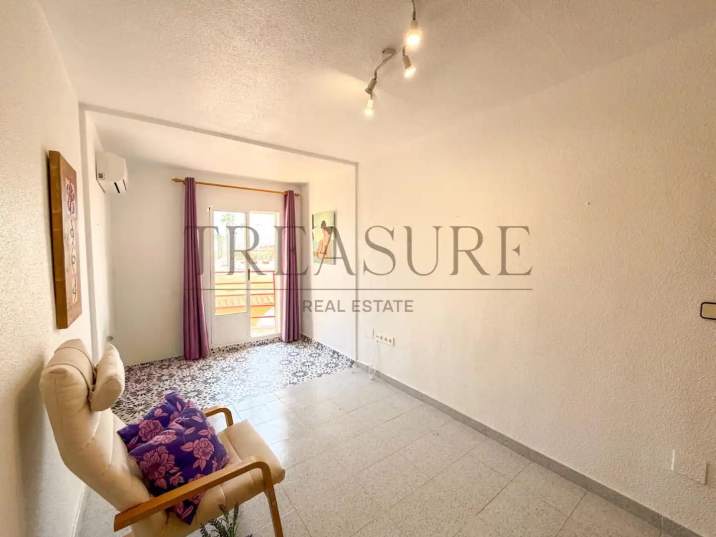 Habitación de Casa adosada en venta en Mazarrón con Aire acondicionado, Calefacción y Terraza