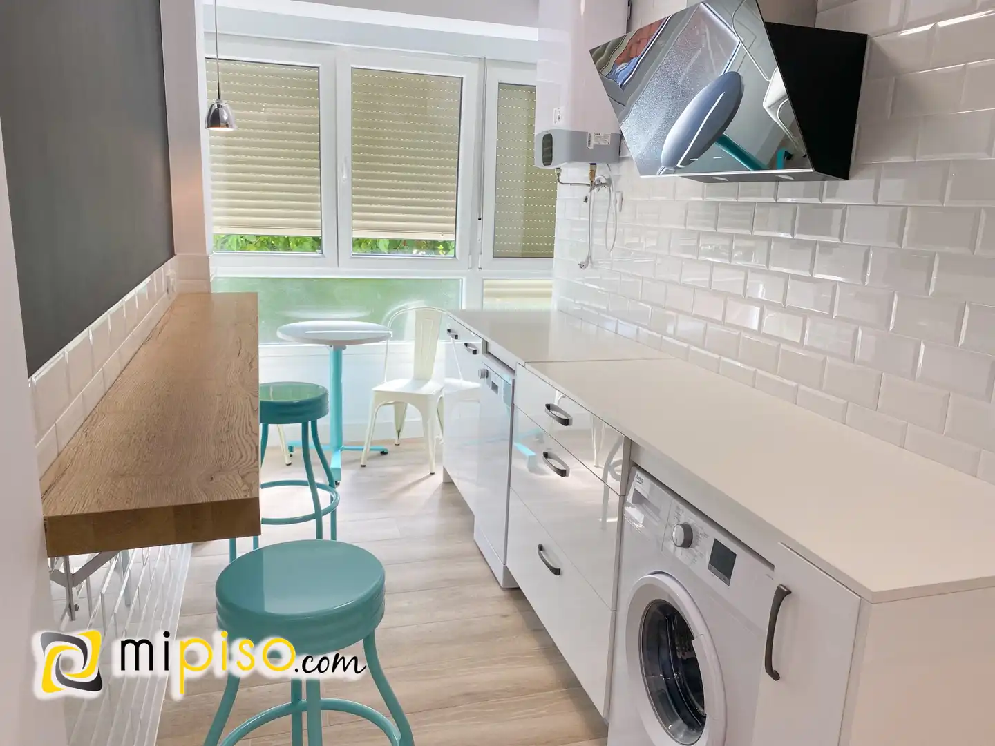 Küche von Wohnung zum Verkauf in Laredo mit Terrasse und Möbliert