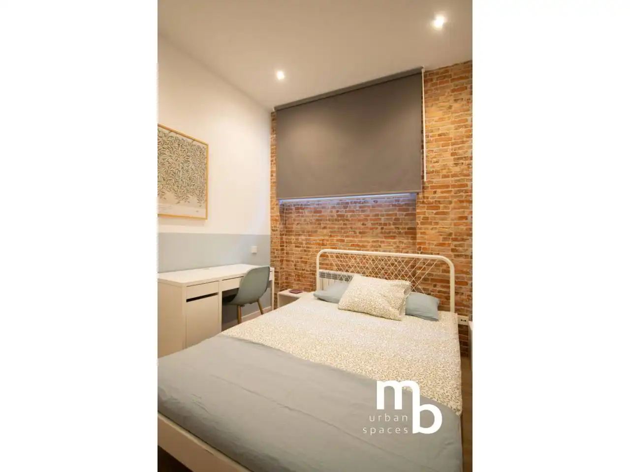 Habitación de Apartamento de alquiler en Madrid con Aire acondicionado, Calefacción y Amueblado