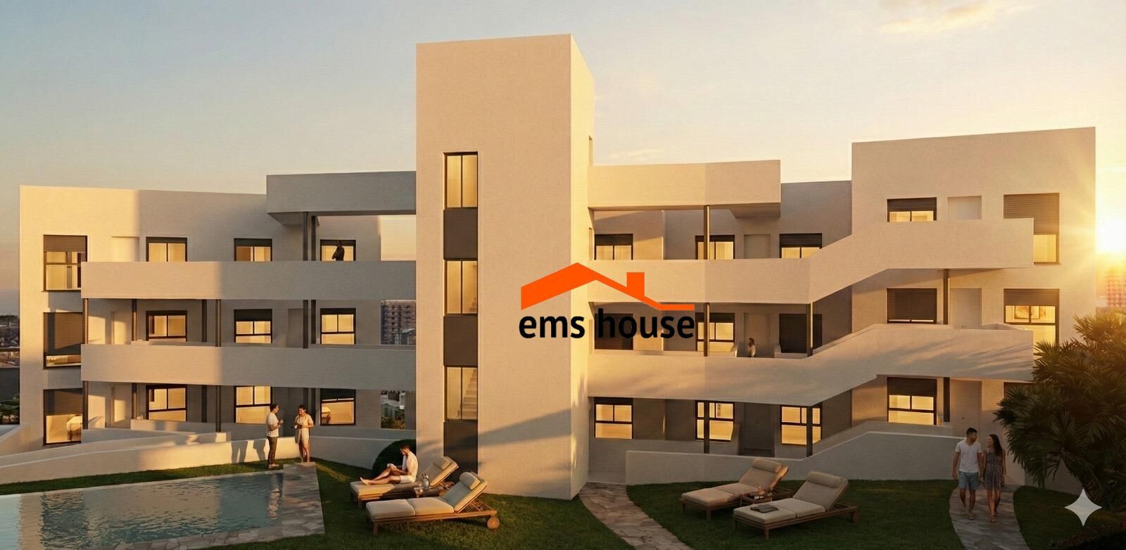 Vista exterior de Apartamento en venta en Palamós con Terraza y Piscina comunitaria