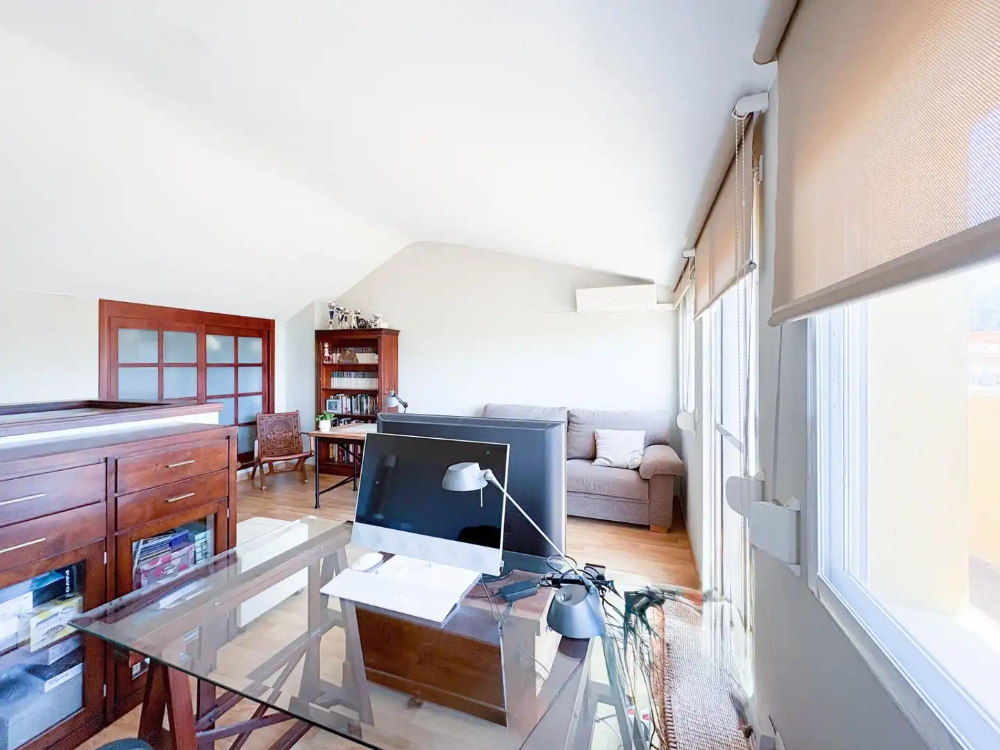 Sala de estar de Casa adosada en venta en Bétera con Aire acondicionado, Calefacción y Terraza