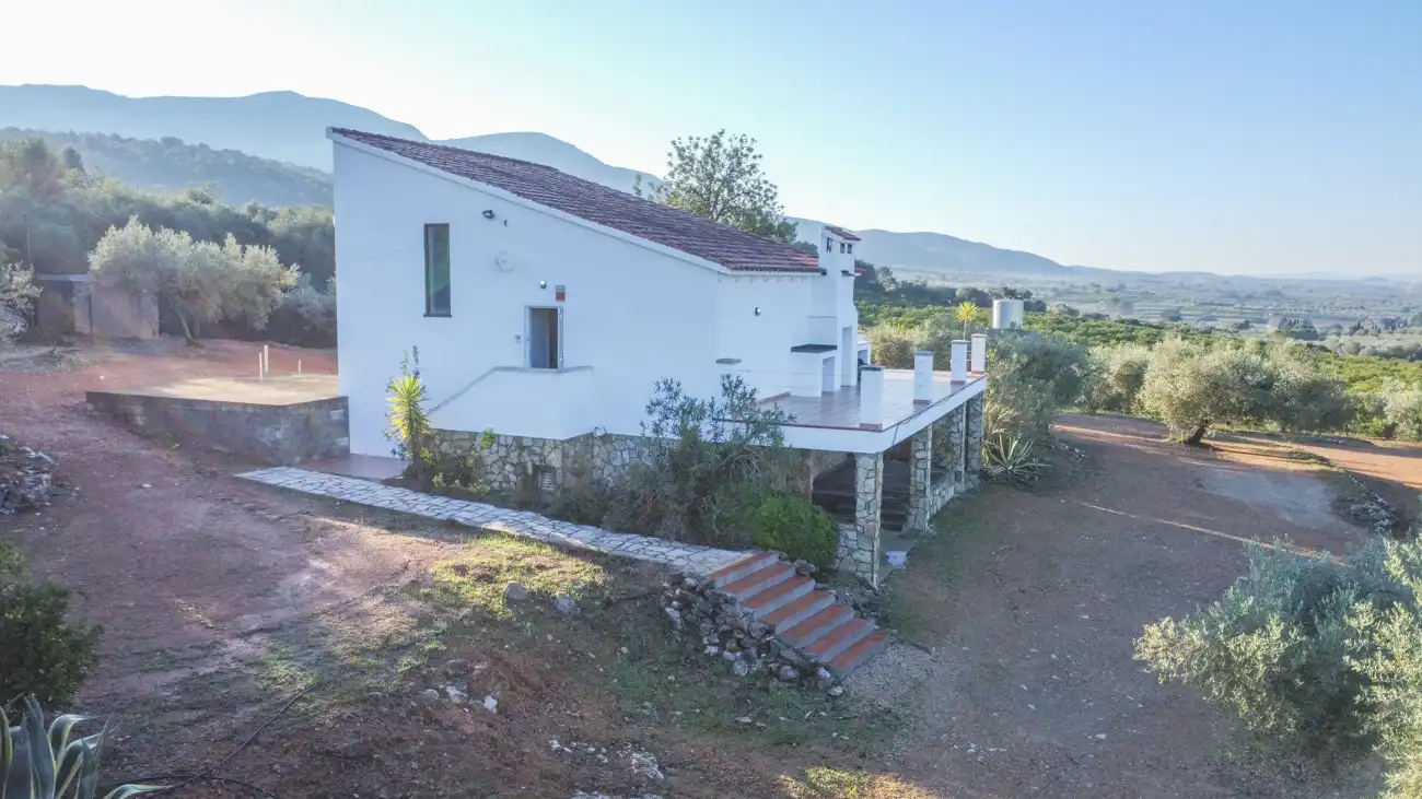 Exterior view of Country homes for sale in Freginals  with Air Conditioner, Terrace and Furnished