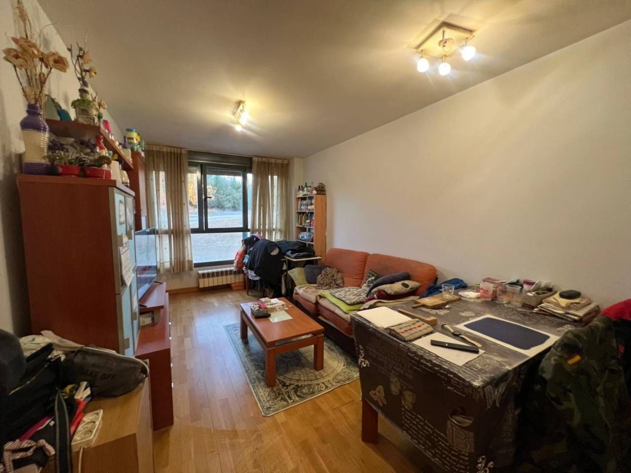 Sala d'estar de Pis en venda en Valladolid Capital amb Calefacció, Parquet i Moblat