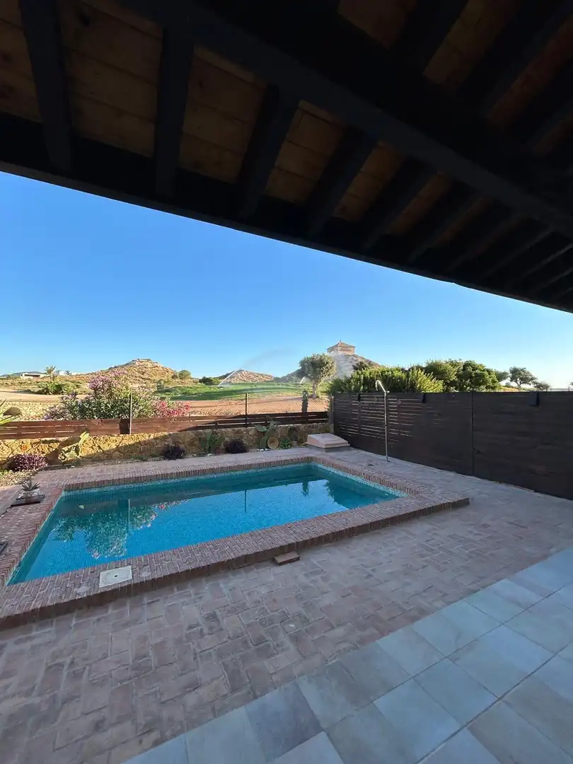 Piscina de Casa o xalet en venda en Murcia amb Aire condicionat, Jardí privat i Terrassa