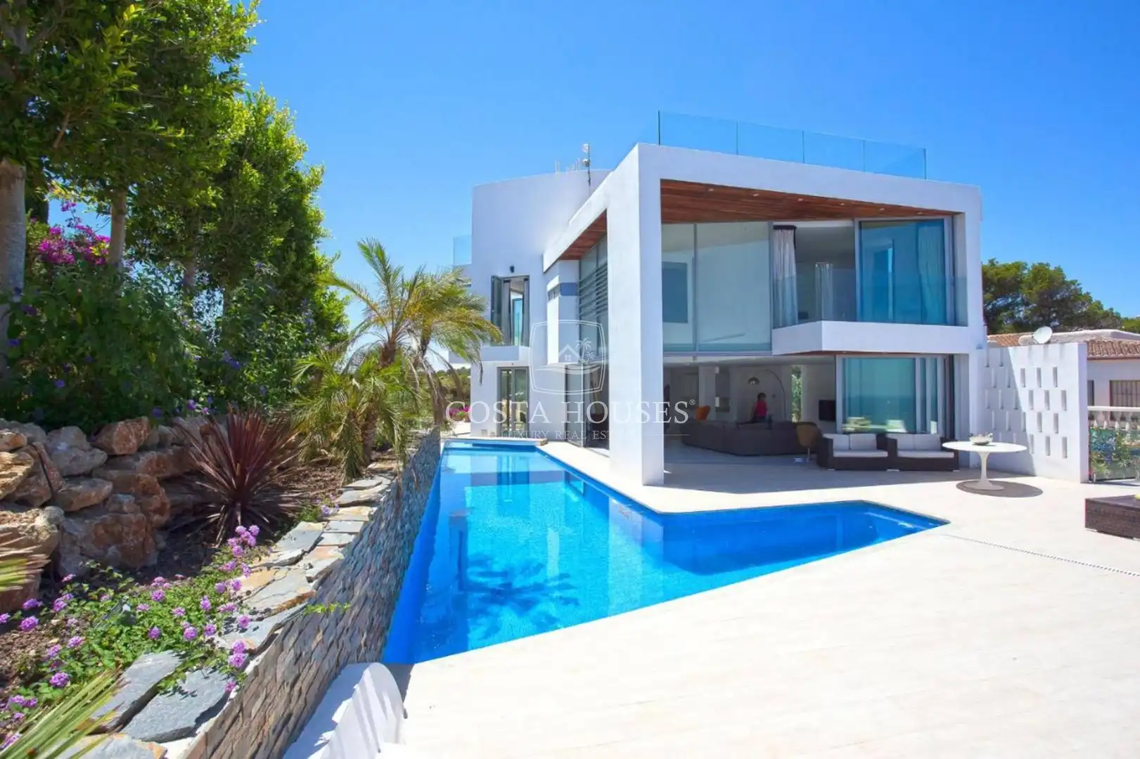 Exterior view of Houses for sale in Jávea / Xàbia  with Air Conditioner, Private garden and Terrace