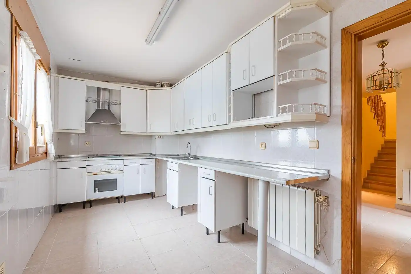 Cocina de Casa adosada en venta en Galapagar con Calefacción, Jardín privado y Terraza