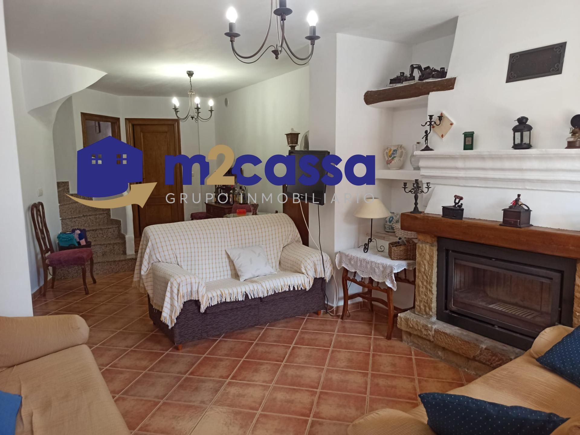 Sala d'estar de Casa o xalet en venda en Lorca amb Jardí privat