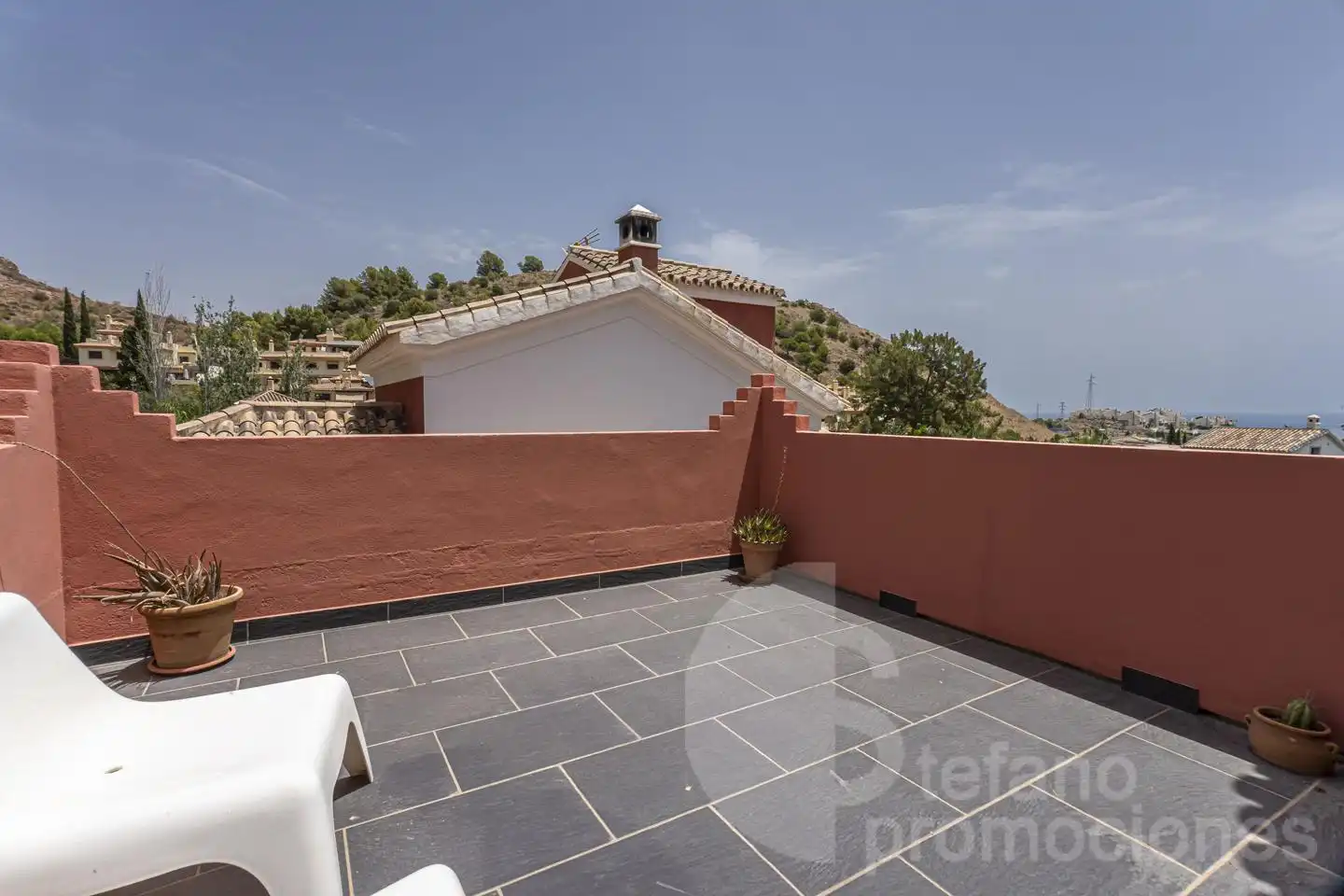 Terraza de Casa o chalet en venta en Málaga con Aire acondicionado, Jardín privado y Terraza