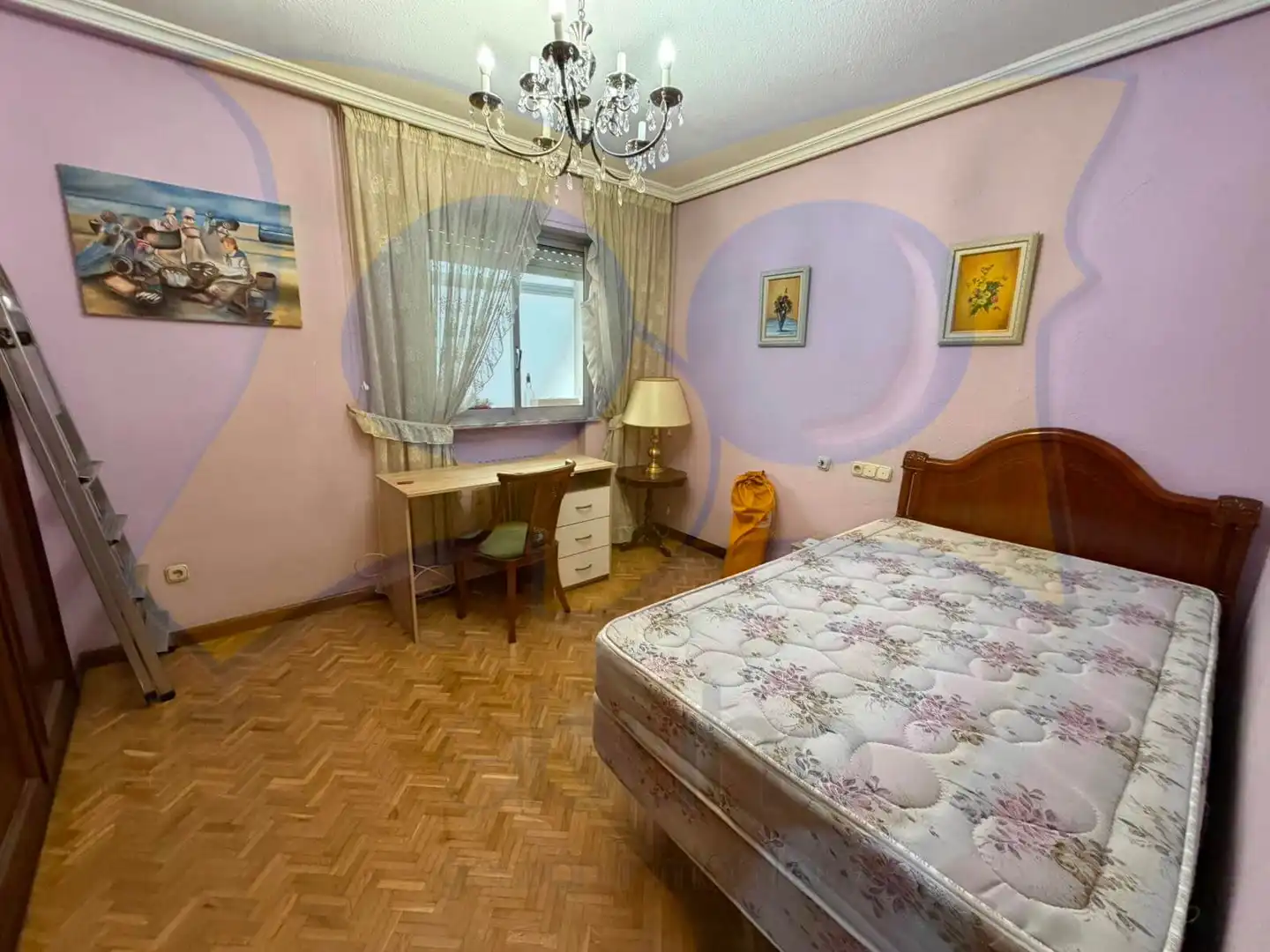 Bedroom of Flat for sale in Salamanca  with Heating and Balcony