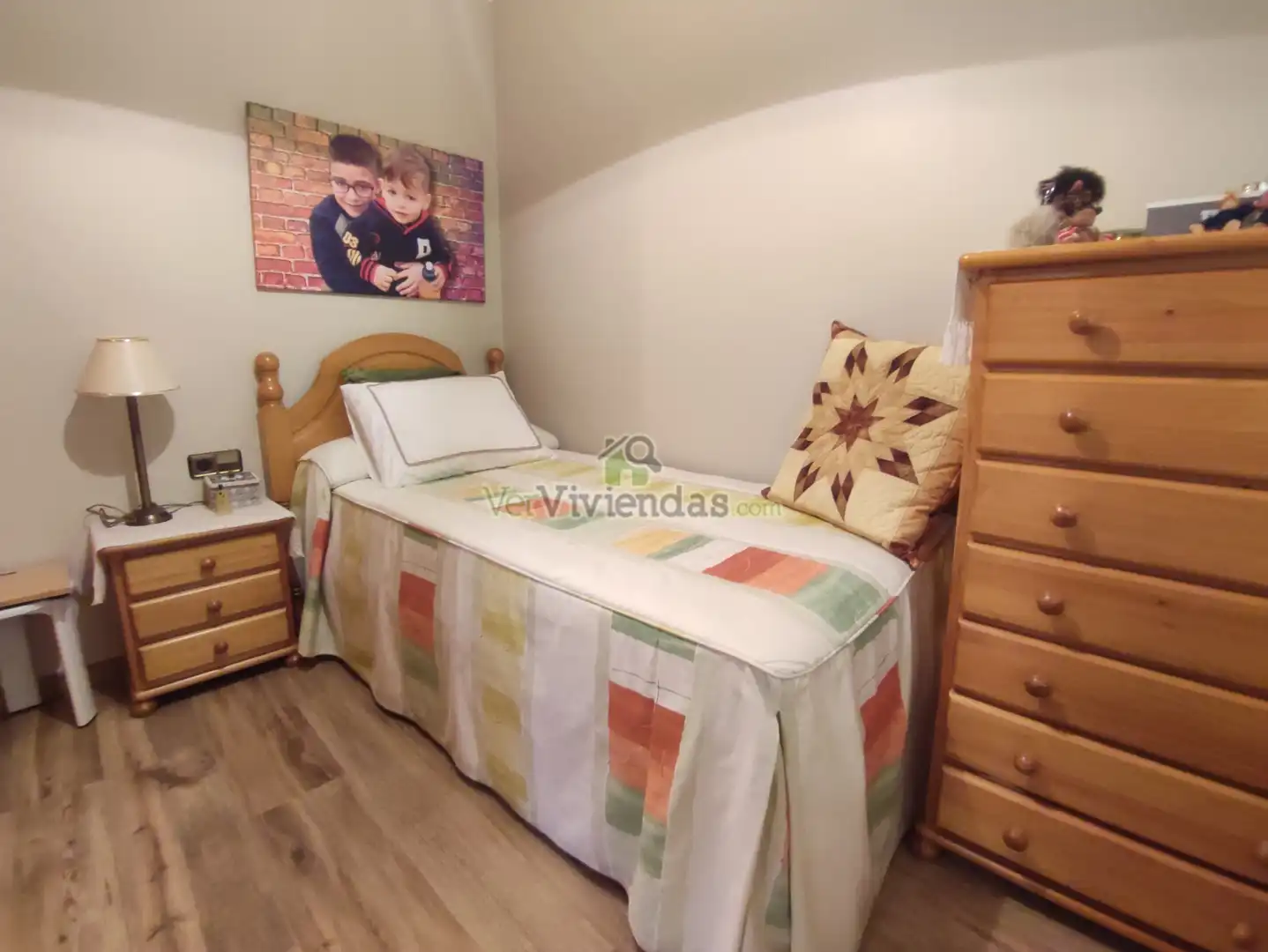 Schlafzimmer von Wohnung zum Verkauf in Viladecavalls mit Klimaanlage, Heizung und Terrasse