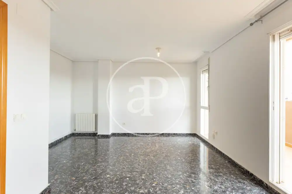 Sala de estar de Piso de alquiler en Valencia con Aire acondicionado, Calefacción y Terraza