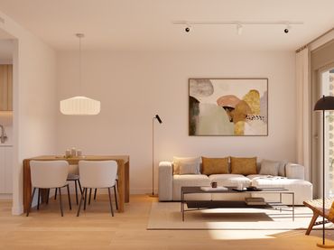 Neubau-Wohnung mit Balkon zum Verkauf in Masia Nova -  Solicrup
