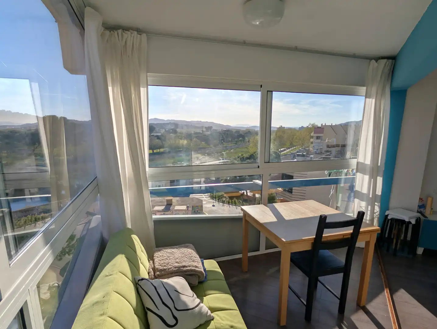 Terraza de Apartamento en venta en Castell d'Aro, Platja d'Aro i s'Agaró con Calefacción y Amueblado