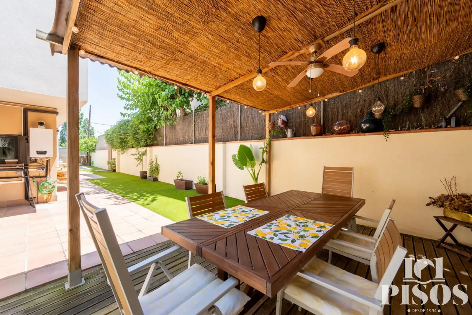 Terraza de Dúplex en venta en Sant Cugat del Vallès con Aire acondicionado, Calefacción y Jardín privado