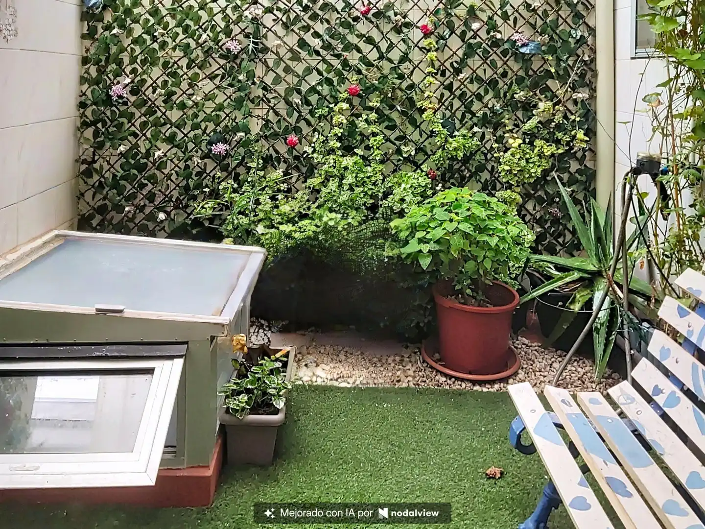 Terraza de Casa adosada en venta en El Genovés, Valencia