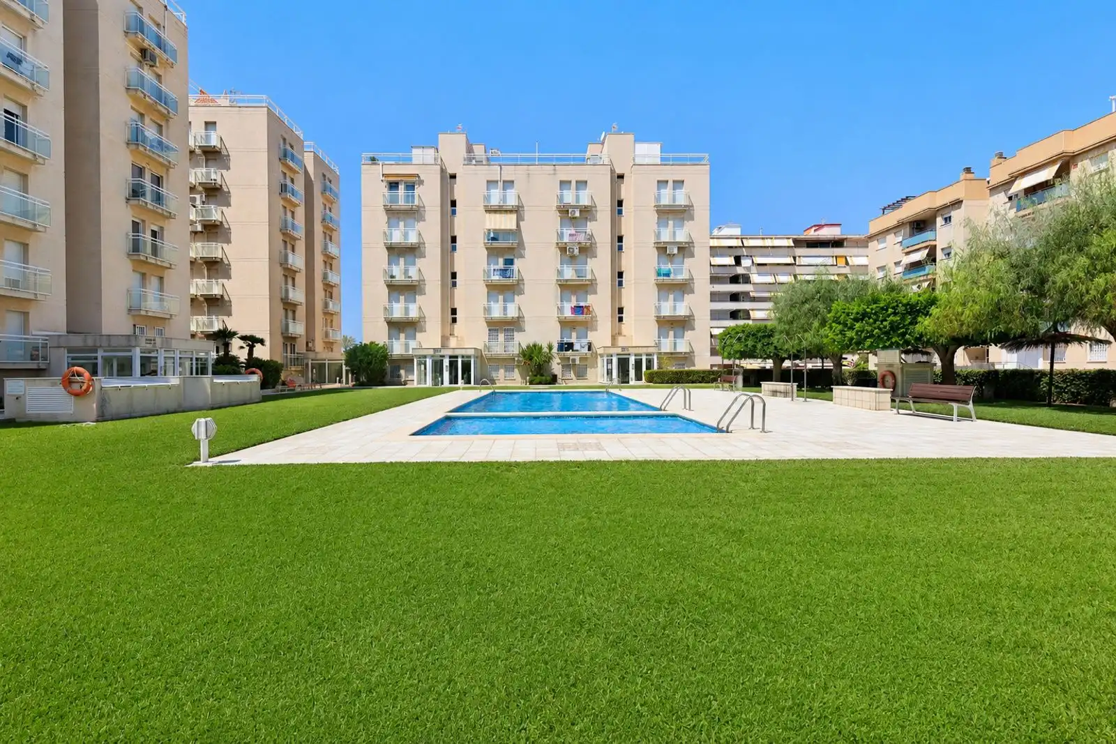 Swimming pool of Attic for sale in Calafell  with Air Conditioner, Heating and Terrace