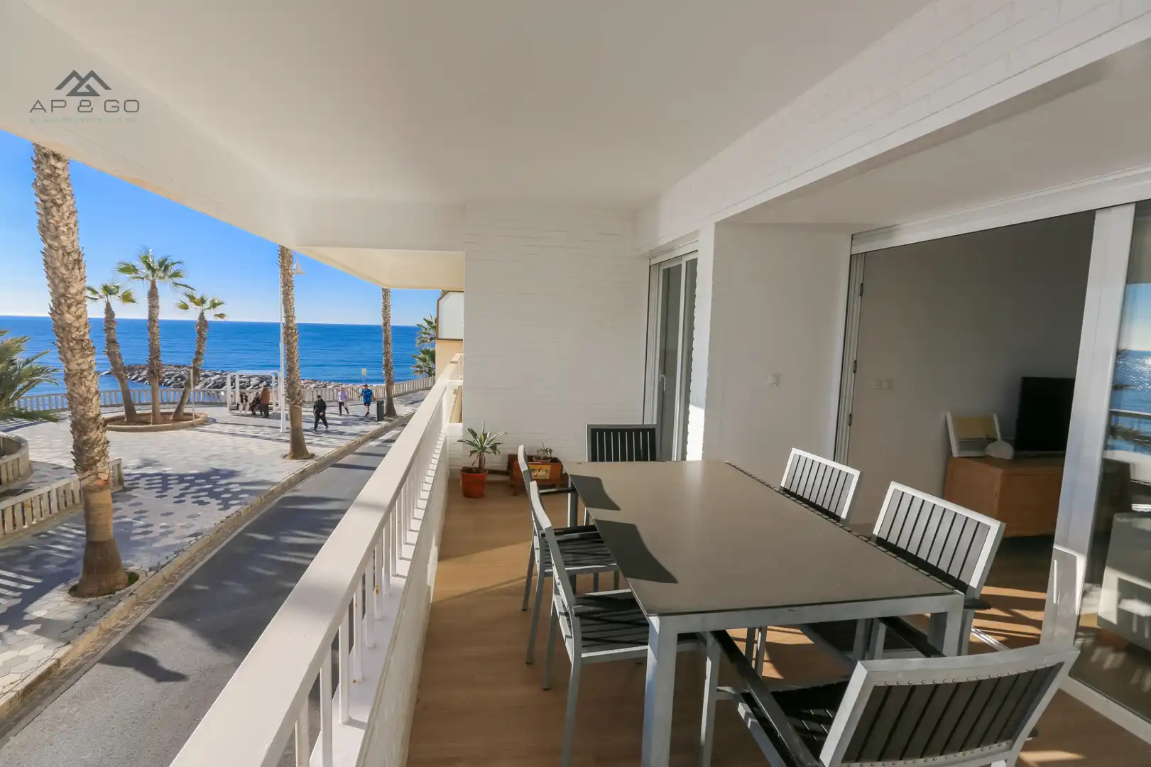 Terrasse von Wohnung zur Miete in Almuñécar mit Heizung, Terrasse und Möbliert