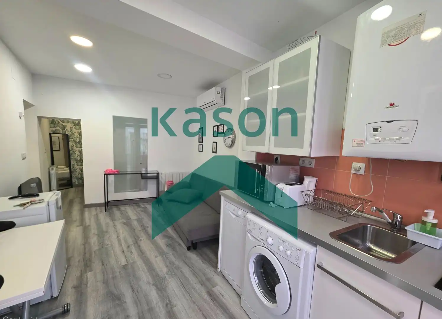 Kitchen of Flat for sale in Madrid  with Air Conditioner, Heating and Furnished