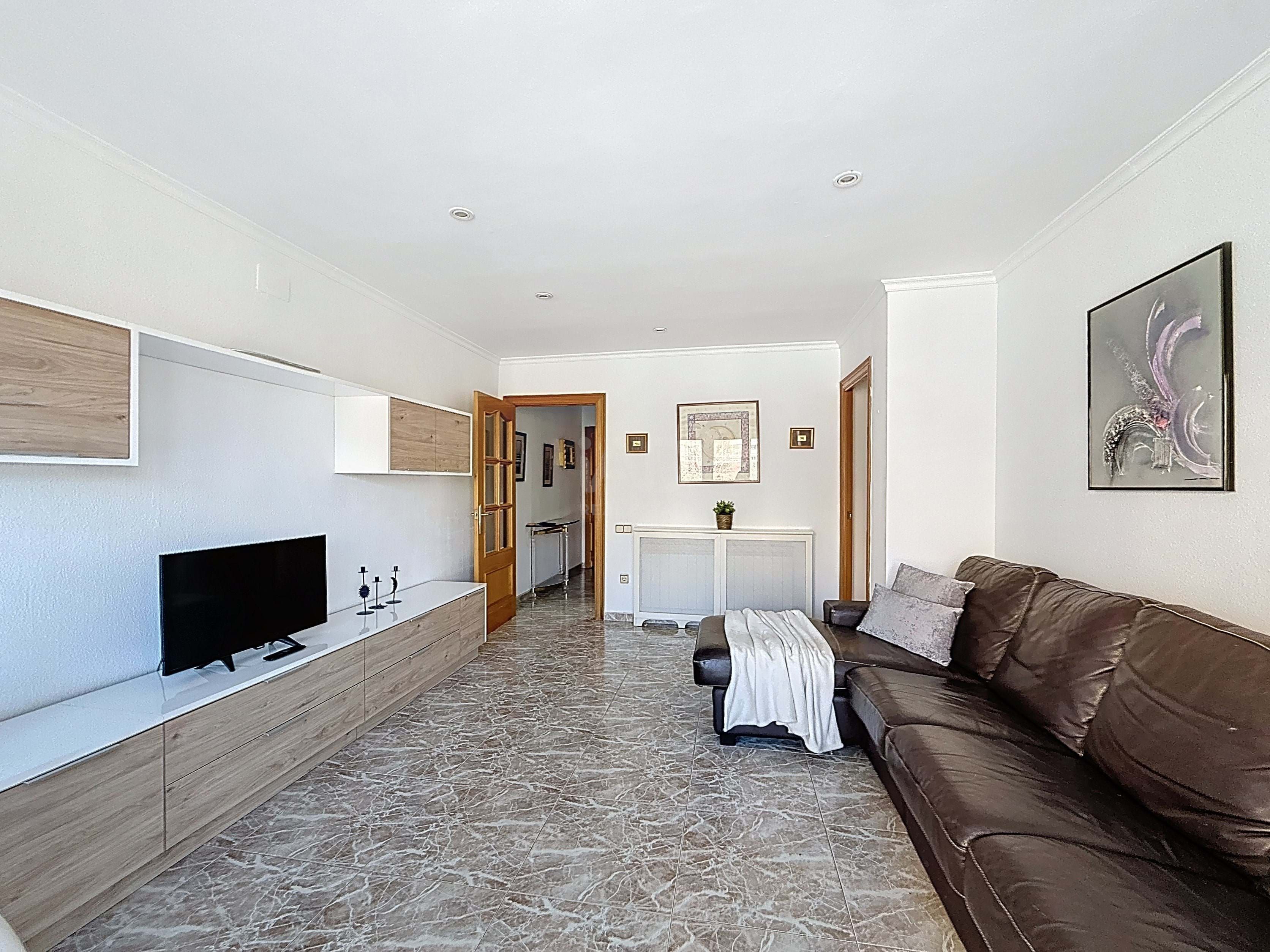 Living room of Flat for sale in  Barcelona Capital  with Air Conditioner, Heating and Swimming Pool